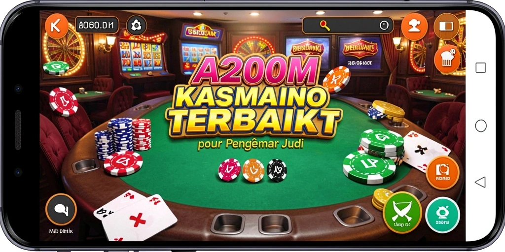 Tampilan gameplay Kasino yang memukau dan seru.