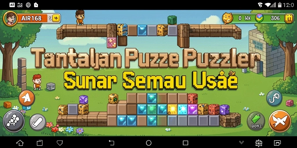 Tampilan gameplay seru dan menantang dari AIR168 di kategori Puzzle.