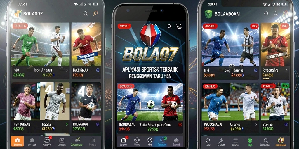 Tampilan gameplay BOLA07 dalam taruhan olahraga.