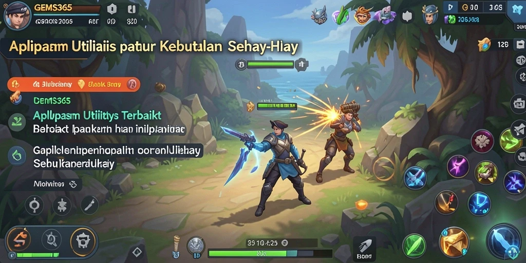 Tampilan antarmuka GEMS365 yang modern dan fungsional.