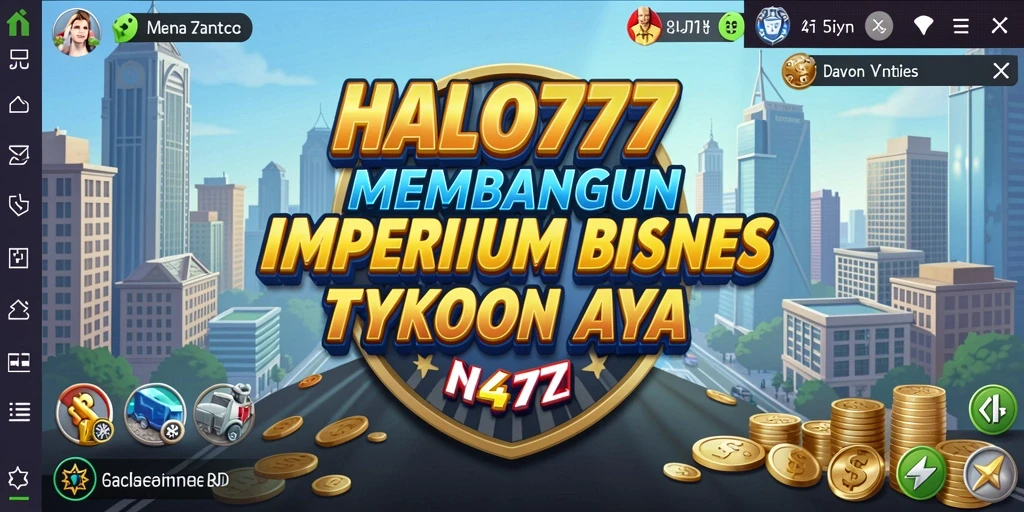 Tampilan menarik dari gameplay Tycoon HALO777.