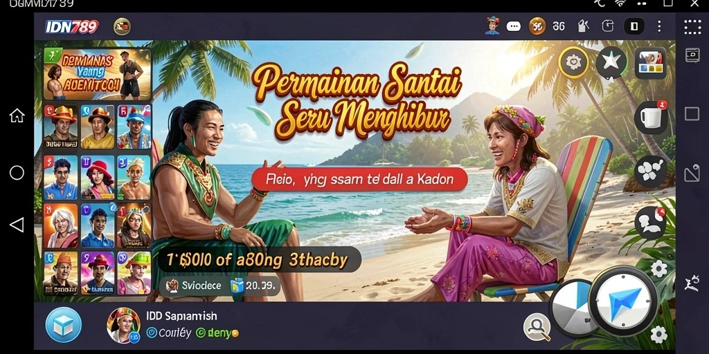 Gameplay menyenangkan dari IDN789 yang menarik dan santai.