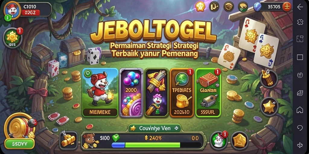 Tampilan gameplay <strong>JEBOLTOGEL</strong> yang mendebarkan dan penuh strategi.