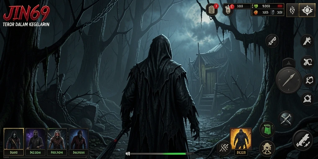 Gameplay menegangkan penuh dengan teror dan misteri.