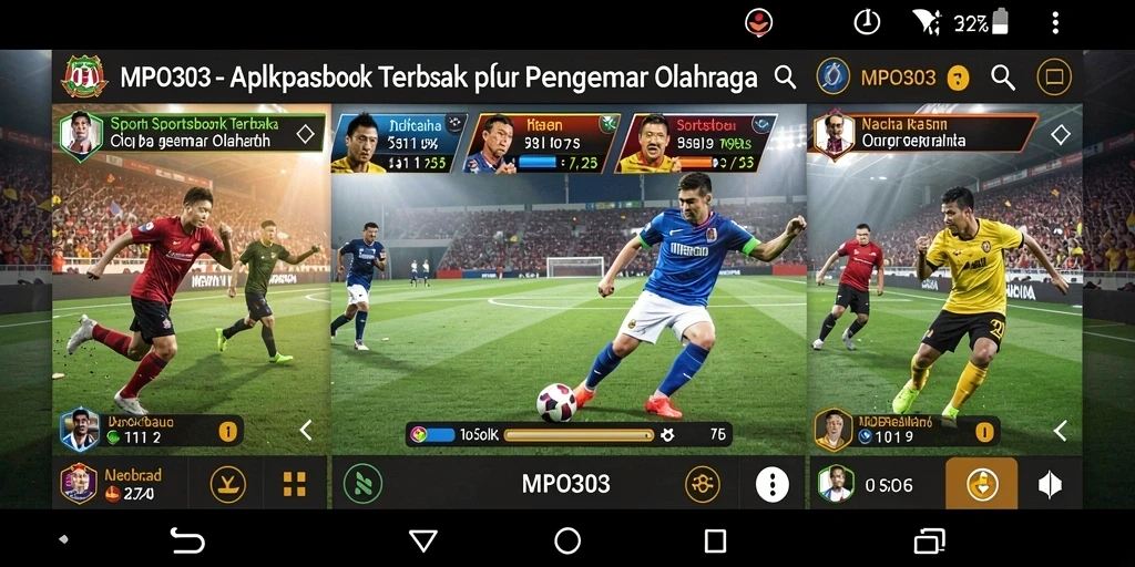 Tangkapan layar MPO303 menunjukkan pengalaman taruhan olahraga terbaik.