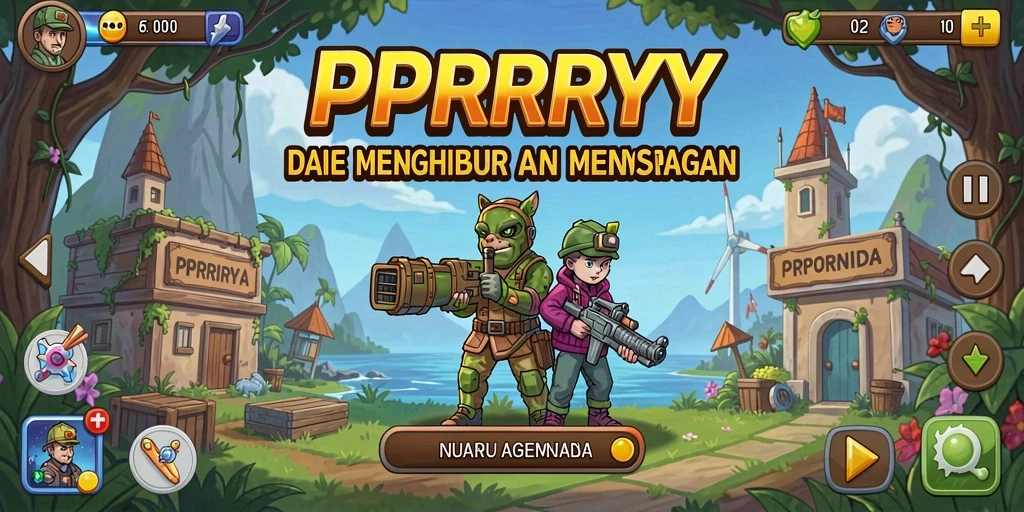 Tangkapan layar gameplay <strong>PPRRYY</strong> menunjukkan kemajuan yang memuaskan dan visual yang menarik.