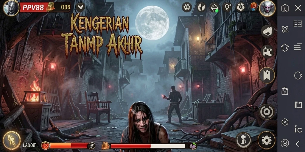 Gameplay menegangkan PPV88 dengan suasana horor yang mencekam.