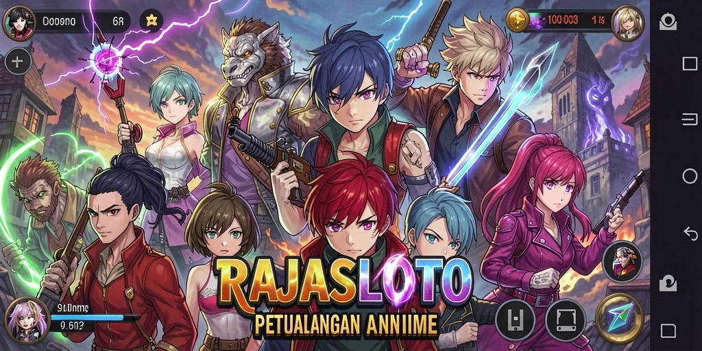 Tampilan gameplay RAJASLOTO yang menarik dan penuh aksi.