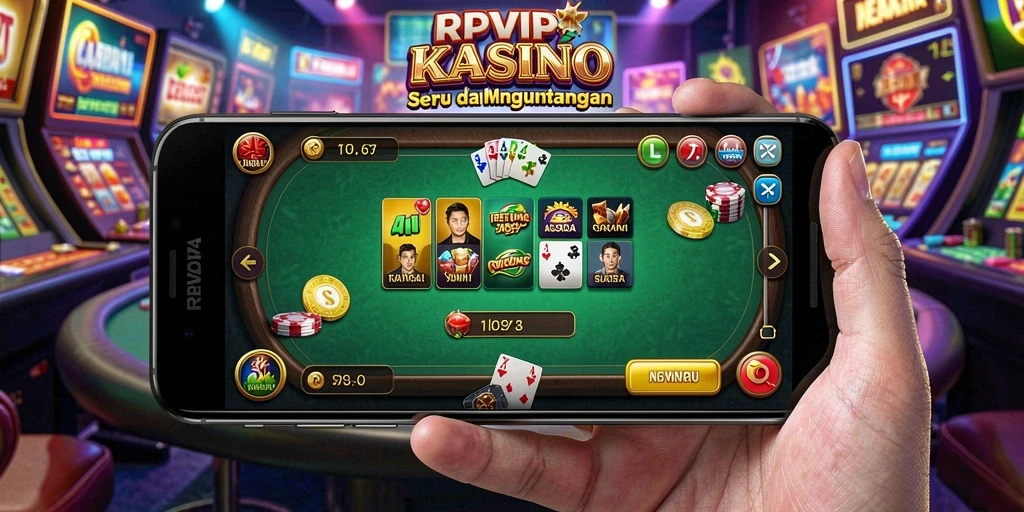 Tampilan gameplay seru RPVIP4 yang menarik dan menghibur.