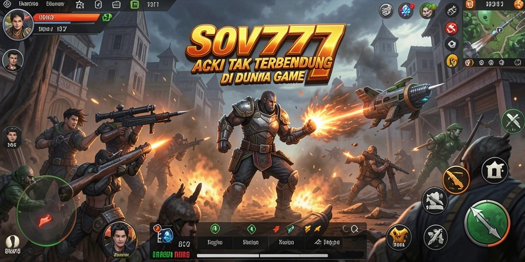 Tampilan menarik dari gameplay SOV777 yang penuh aksi.