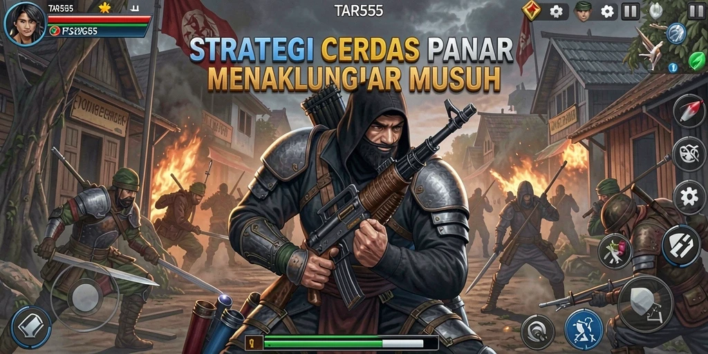 TAR555 menampilkan gameplay strategis yang menantang dan memukau.