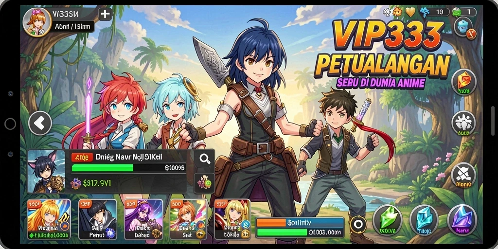 Gameplay seru dengan karakter anime yang ikonik dan mendebarkan.