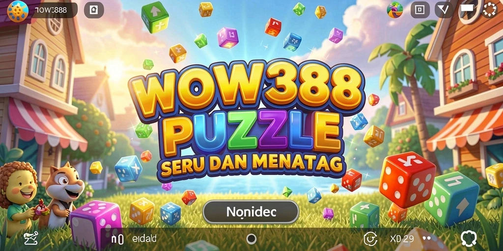 Tampilan gameplay WOW388 yang penuh warna dan menantang.